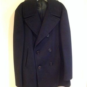 Authentic Navy Peacoat
